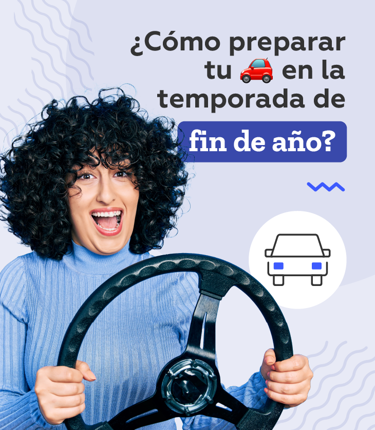 cómo preparar el auto para la temporada de fin de año